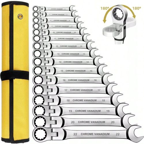 Cadeau pour mari ou père, 5 pièces d'ensemble d'outils multifonctionnels avec tête pivotante rapide à 180° en métal. Kit d'outils de réparation - SHEIN - Modalova