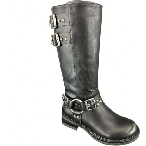 Bottes mi-mollet décontractées avec boucles - SHEIN - Modalova