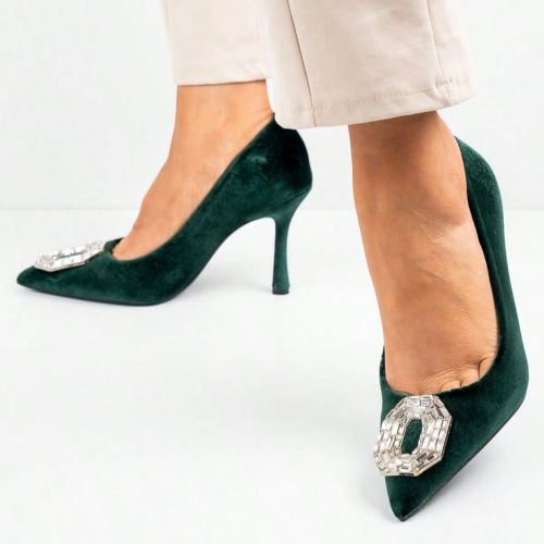 Escarpins à talons avec détails ornés - SHEIN - Modalova