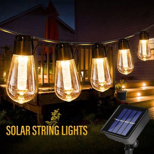 Guirlande lumineuse solaire LED IP65 étanche pour décoration de Noël extérieure, boule rétro pour guirlande, convient pour la cour, le camping, l - SHEIN - Modalova