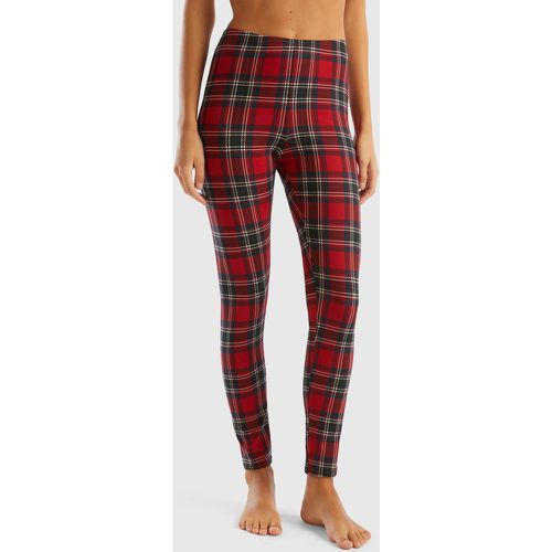 Benetton, Legging Tartan, taille XS, Rouge - United Colors of Benetton - Modalova