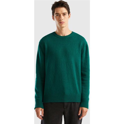 Benetton, Pull En Laine Shetland, taille XXL, Vert - United Colors of Benetton - Modalova