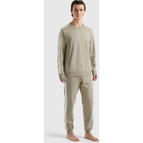 Benetton, Pyjama À Bandes Latérales, taille L, - United Colors of Benetton - Modalova