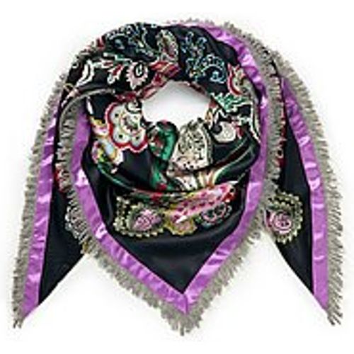 Le foulard triangle Anna Aura noir - Anna Aura - Modalova