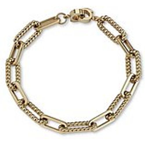 Le bracelet en acier inoxydable doré - Leonardo Jewels - Modalova