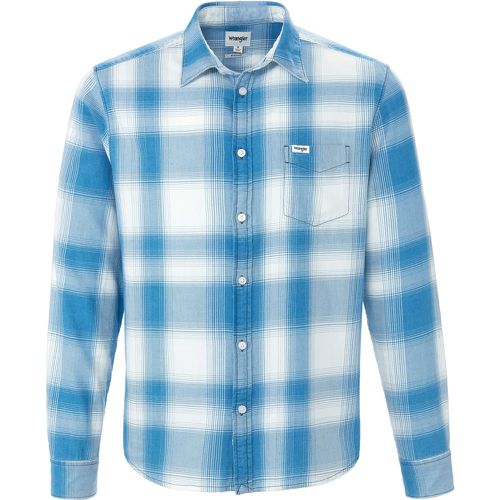 La chemise Wrangler bleu taille 48 - Wrangler - Modalova