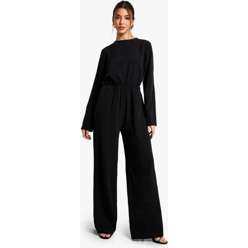 Combinaison Blouson À Décolleté Fendu - 36 - boohoo - Modalova