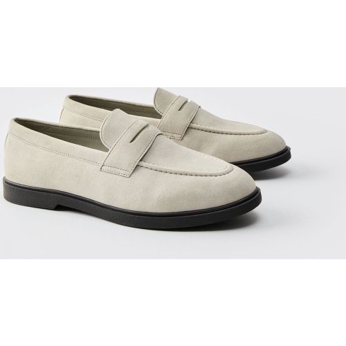 Mocassins en velours côtelé - 43 - Boohooman - Modalova