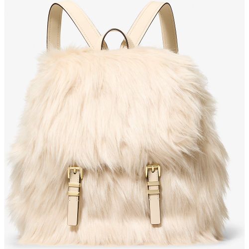 MK Sac à dos Quinn de taille moyenne en fausse fourrure - Michael Kors - MICHAEL Michael Kors - Modalova