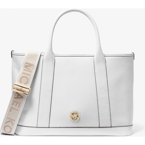 MK Cabas Luisa de taille moyenne en cuir grainé - Michael Kors - MICHAEL Michael Kors - Modalova