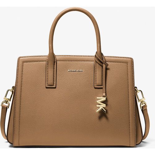 MK Sac Laila de taille moyenne en cuir - Michael Kors - MICHAEL Michael Kors - Modalova