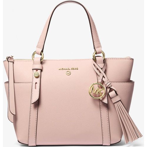 MK Petite besace Nomad en cuir saffiano avec glissière supérieure - Michael Kors - MICHAEL Michael Kors - Modalova