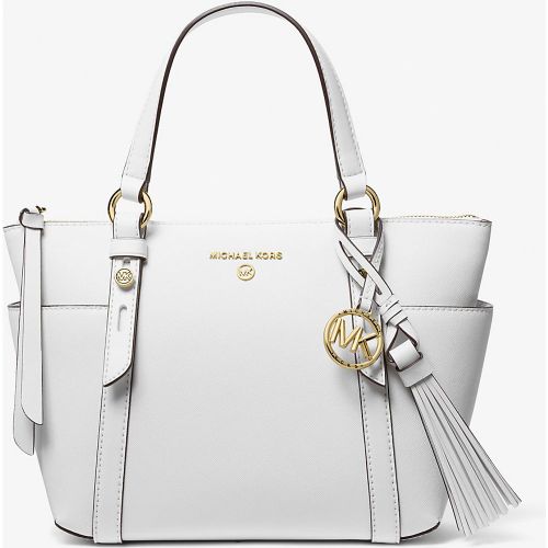 MK Petite besace Nomad en cuir saffiano avec glissière supérieure - Michael Kors - MICHAEL Michael Kors - Modalova