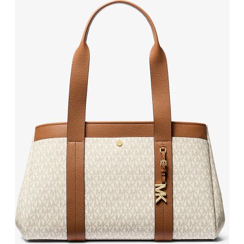 MK Grand cabas Romee en cuir à logo Signature - Michael Kors - MICHAEL Michael Kors - Modalova