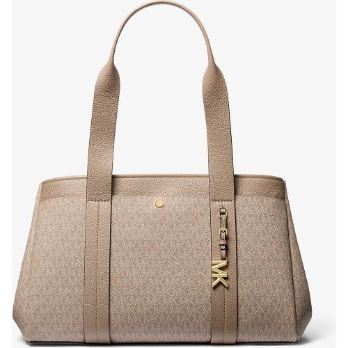 MK Grand cabas Romee en cuir à logo Signature - Michael Kors - MICHAEL Michael Kors - Modalova
