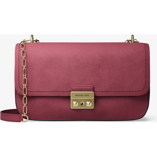 MK Grand sac porté épaule Tribeca en cuir nubuck - Michael Kors - MICHAEL Michael Kors - Modalova