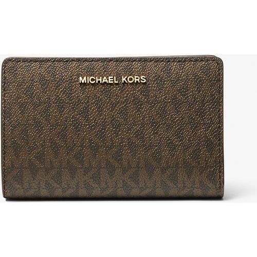 MK Portefeuille Empire de taille moyenne à logo Signature - Michael Kors - MICHAEL Michael Kors - Modalova
