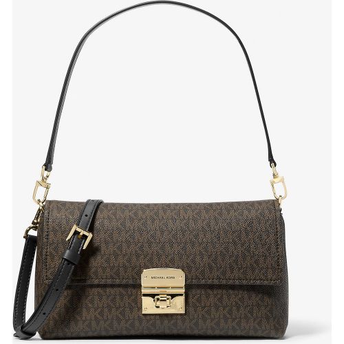MK Sac porté épaule convertible Addie de taille moyenne à logo Signature - Michael Kors - MICHAEL Michael Kors - Modalova