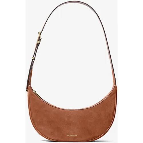 MK Sac à bandoulière Avra de taille moyenne en daim - - Michael Kors - MICHAEL Michael Kors - Modalova