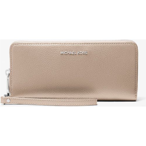 MK Grand portefeuille continental en cuir grainé - Michael Kors - MICHAEL Michael Kors - Modalova