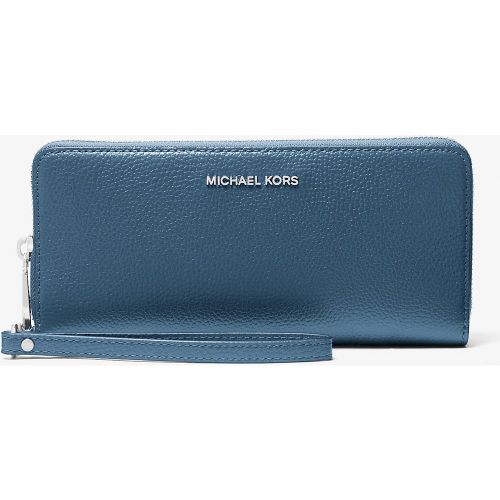 MK Grand portefeuille continental en cuir grainé - Michael Kors - MICHAEL Michael Kors - Modalova
