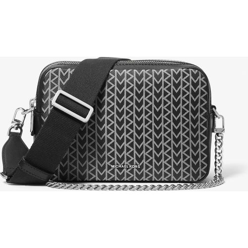 Sac à bandoulière pour appareil photo Bryant de taille moyenne en jacquard à logo MK2000 - Michael Kors - MICHAEL Michael Kors - Modalova