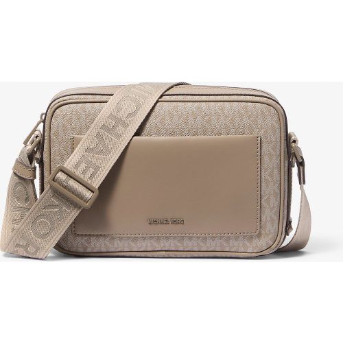 MK Grand sac à bandoulière Maeve à logo Signature - Michael Kors - MICHAEL Michael Kors - Modalova