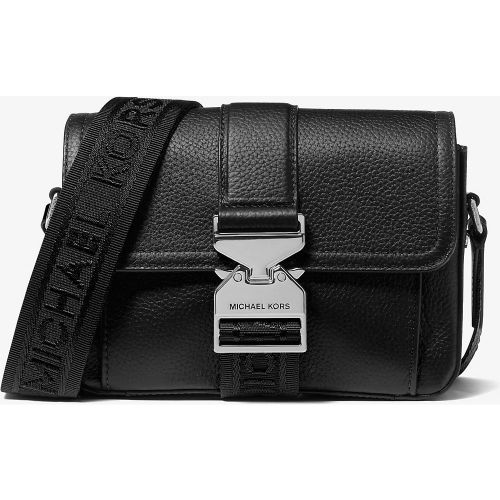 MK Sac à bandoulière Hudson en cuir grainé - Michael Kors - Michael Kors Mens - Modalova