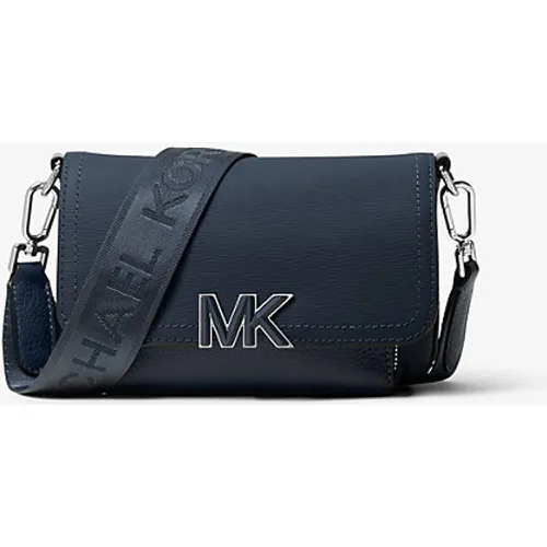 MK Sac à bandoulière Hudson en cuir texturé - - Michael Kors - Michael Kors Mens - Modalova