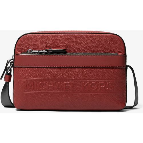 MK Sac à bandoulière Hudson fonctionnel en cuir grainé - Michael Kors - Michael Kors Mens - Modalova