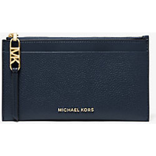 MK Grand porte-cartes en cuir grainé - Michael Kors - MICHAEL Michael Kors - Modalova