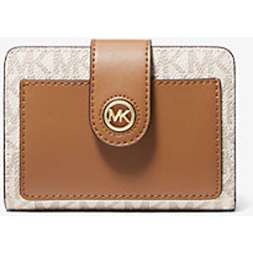 MK Petit portefeuille à logo Signature - - Michael Kors - MICHAEL Michael Kors - Modalova