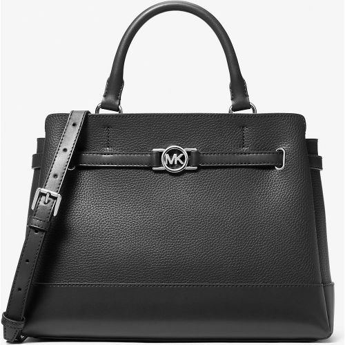 MK Grand sac Reed en cuir grainé - Michael Kors - Michael Kors Outlet - Modalova