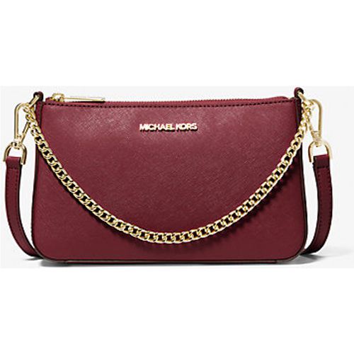 MK Sac à bandoulière Jet Set de taille moyenne en cuir saffiano - Michael Kors - Michael Kors Outlet - Modalova