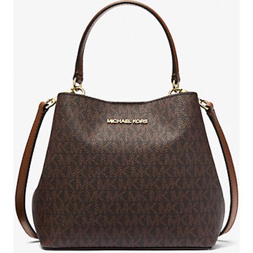 MK Petit sac porté épaule Pratt à logo Signature - Michael Kors - Michael Kors Outlet - Modalova