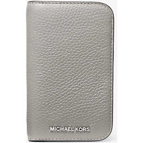 MK Portefeuille compact Hudson en cuir grainé - Michael Kors - Michael Kors Mens - Modalova