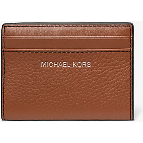 MK Portefeuille Hudson à deux volets en cuir grainé - Michael Kors - Michael Kors Mens - Modalova