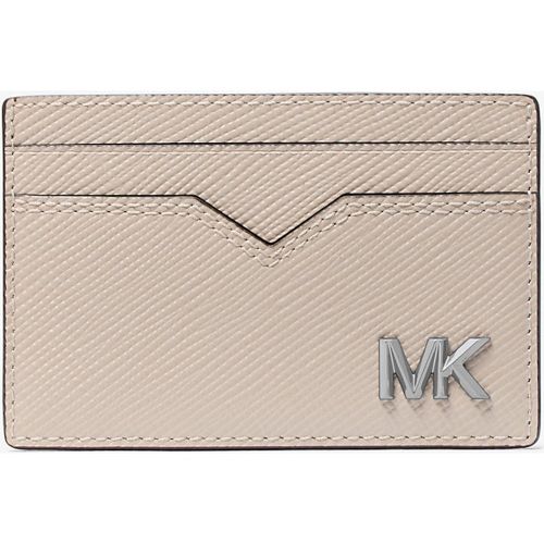 MK Porte-cartes Edison en cuir saffiano - Michael Kors - Michael Kors Mens - Modalova