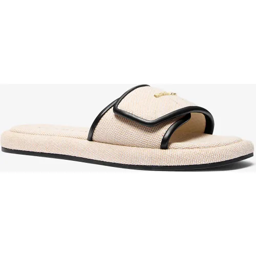 MK Mule Suki en toile - Michael Kors - MICHAEL Michael Kors - Modalova