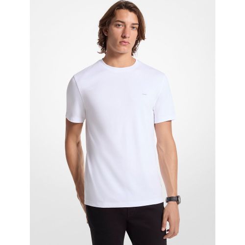 MK T-shirt ras du cou en coton - Michael Kors - Michael Kors Mens - Modalova