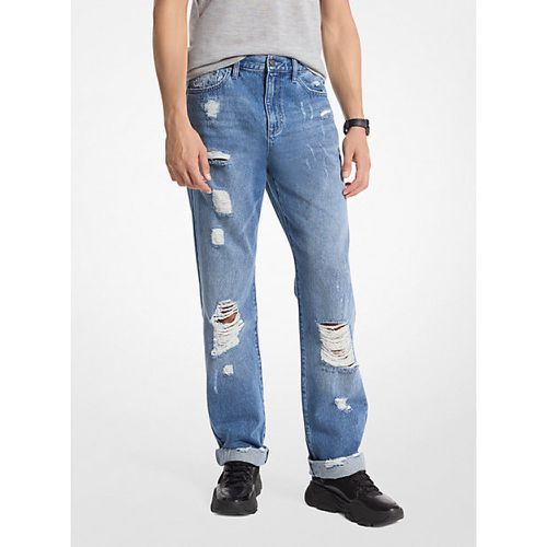 MK Jean Finn en denim délavé - - Michael Kors - Michael Kors Mens - Modalova