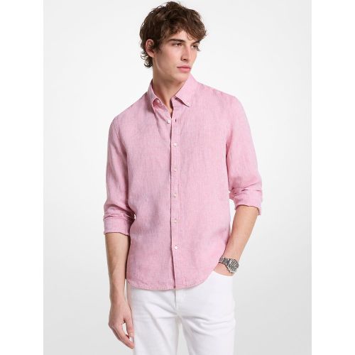 MK Chemise en lin - Michael Kors - Michael Kors Mens - Modalova