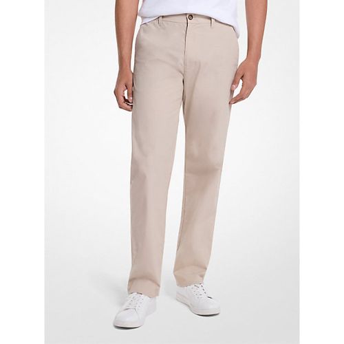 MK Pantalon chino Finn à jambes droites en coton - Michael Kors - Michael Kors Mens - Modalova