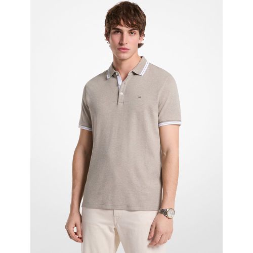 MK Polo Greenwich en coton - Michael Kors - Michael Kors Mens - Modalova