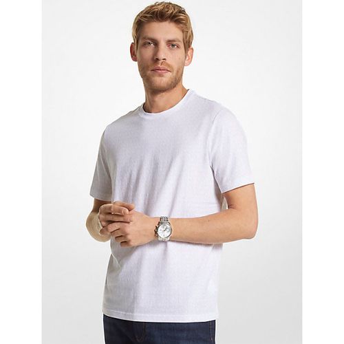 MK T-shirt en coton avec logo - Michael Kors - Michael Kors Mens - Modalova