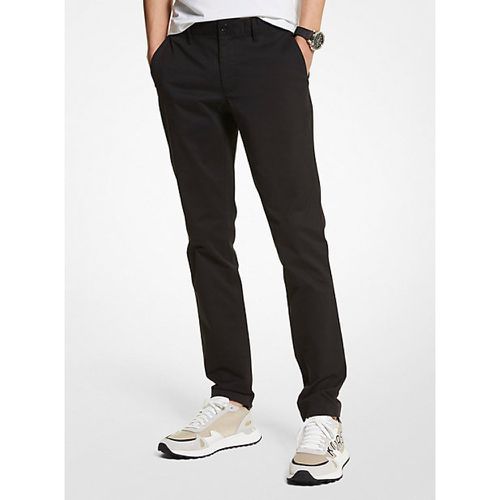 MK Pantalon chino en mélange de coton coupe slim - Michael Kors - Michael Kors Mens - Modalova