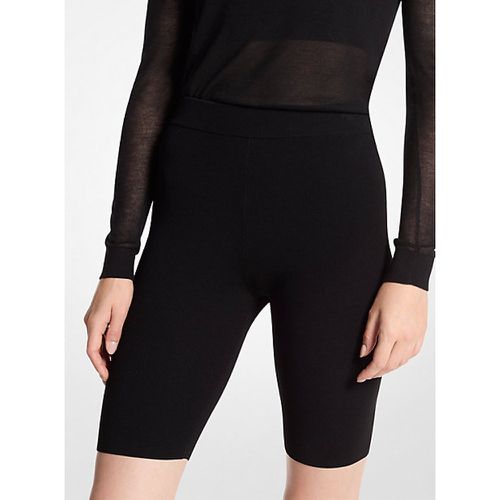 MK Cycliste en laine extensible - Michael Kors - MICHAEL Michael Kors - Modalova