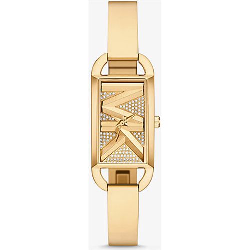 MK Mini montre Empire dorée à bracelet rigide - Michael Kors - Modalova