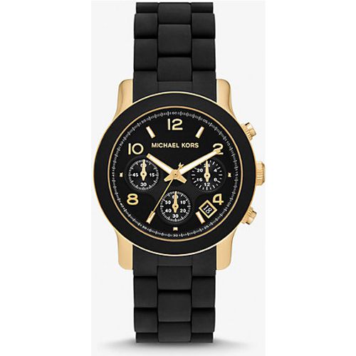 MK Montre Runway dorée surdimensionnée - Michael Kors - Modalova