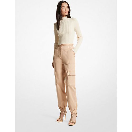 MK Pantalon de jogging cargo en coton biologique extensible - - Michael Kors - MICHAEL Michael Kors - Modalova